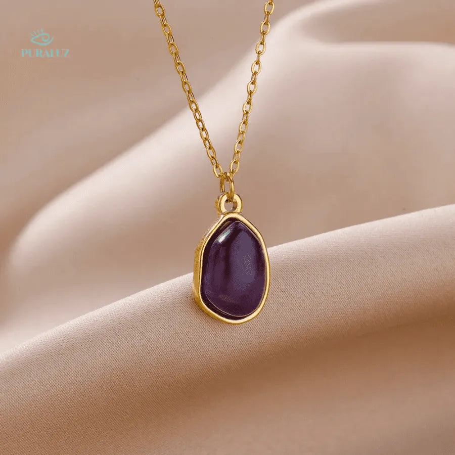 Celestial chain necklace; Natural stone pendant; Starry serenade jewelry; Unique celestial necklace; Handmade natural stone jewelry; Bohemian celestial chain; Elegant pendant necklace; Cosmic inspired necklace; Natural gemstone jewelry; Celestial theme jewelry; Moon and stars necklace; Mystical pendant; Spiritual jewelry; Nature-inspired necklace;