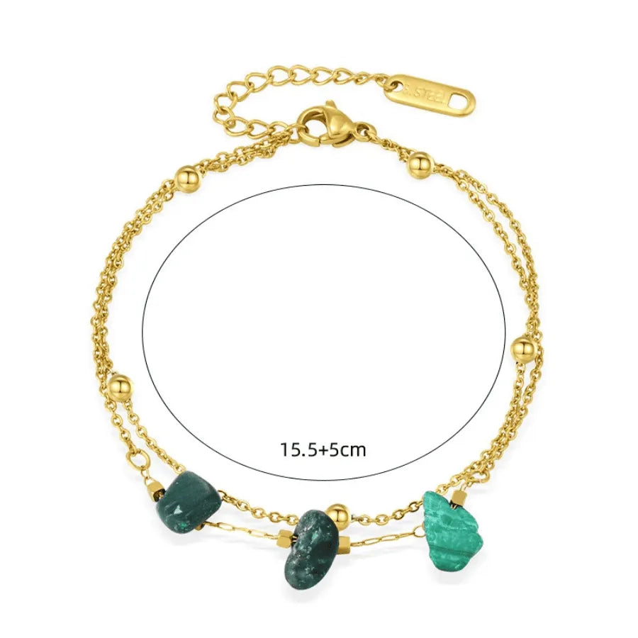Serenity bracelet; Emerald green bracelet; Green quartz crystals; Healing energy bracelet; Calming bracelet; Natural quartz jewelry; Green gemstone bracelet; Crystal healing jewelry; Serenity and balance; Elegant green bracelet; Quartz crystal bracelet; Mindful jewelry; Spiritual healing; Green quartz benefits; Tranquil energy; Serenity and peace;