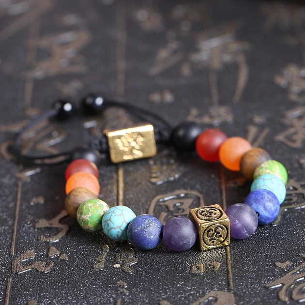 7 chakras bracelet; Tree of Life bracelet; Handcrafted gemstone jewelry; Unique design for spiritual balance and harmony; Artisan-crafted accessory; Ethically sourced materials; Gift for holistic wellness seekers; Stylish and vibrant for everyday wear; Durable and fashionable; Beautifully detailed tree of life charm; Unique spiritual gift; Bracelet for aligning chakras and enhancing energy flow; Natural stones for emotional healing and stability; Lightweight and comfortable; Ideal for meditation practices;