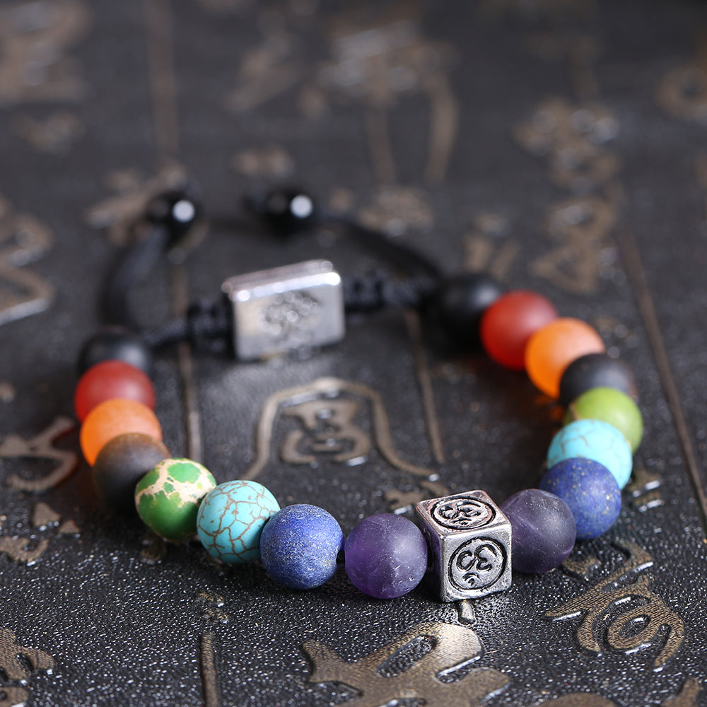 7 chakras bracelet; Tree of Life bracelet; Handcrafted gemstone jewelry; Unique design for spiritual balance and harmony; Artisan-crafted accessory; Ethically sourced materials; Gift for holistic wellness seekers; Stylish and vibrant for everyday wear; Durable and fashionable; Beautifully detailed tree of life charm; Unique spiritual gift; Bracelet for aligning chakras and enhancing energy flow; Natural stones for emotional healing and stability; Lightweight and comfortable; Ideal for meditation practices;