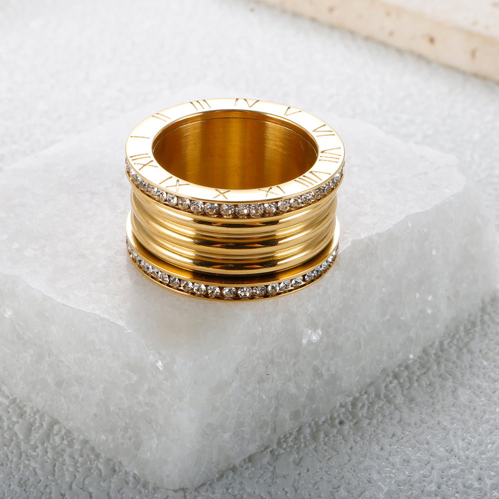 Imperial luxury ring; 18K gold plated ring; Luxury gold ring; Imperial gold ring; High-end gold jewelry; 18K gold imperial ring; Gold plated luxury ring; Premium gold plated ring; Elegant gold ring; 18K imperial luxury ring; Gold plated statement ring; Imperial design gold ring; Royal gold plated ring; 18K gold plated luxury accessory; Sophisticated gold plated ring;