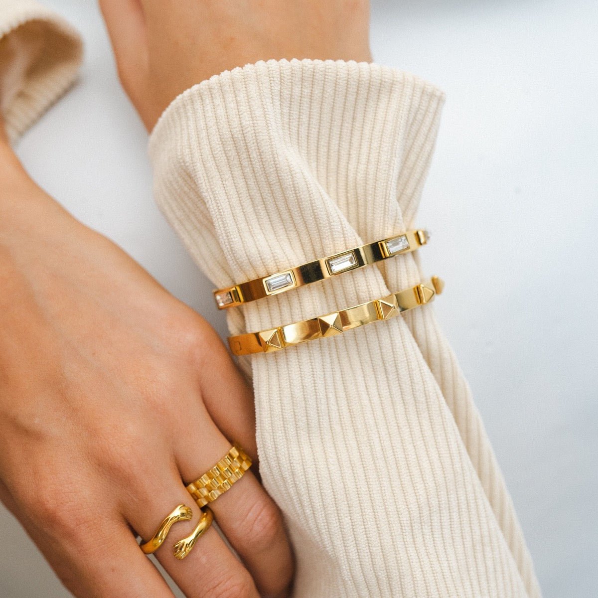 Pulseira folheada a ouro 18K | São Lazuli