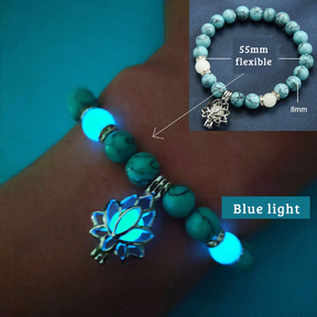 Glowing Lotus Flower Bracelet ✨ | Saint Lazuli