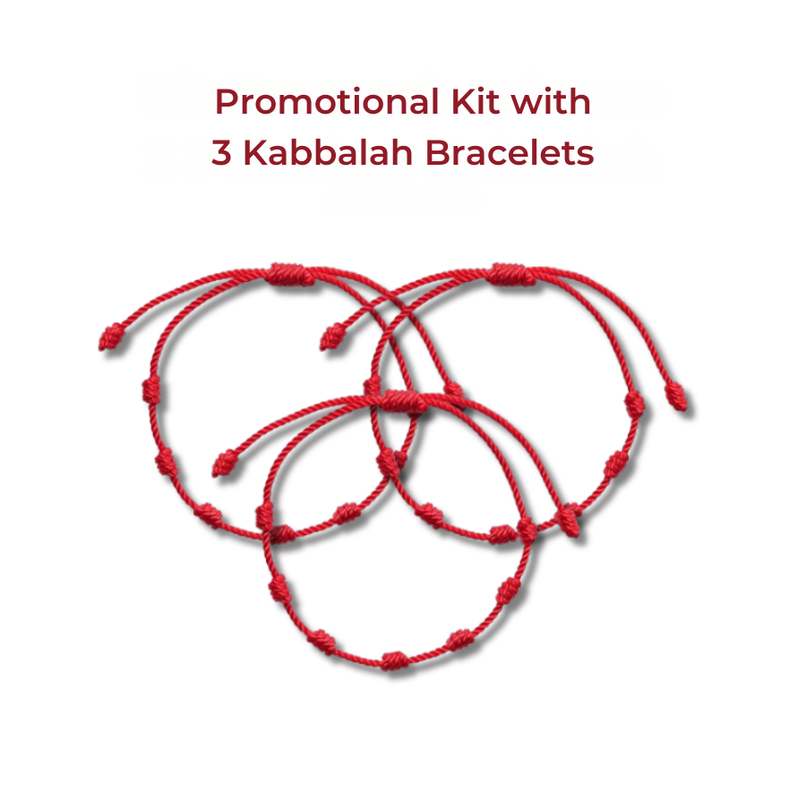 Kabbalah Bracelet 7 Chinese Knots - Luck | Saint Lazuli