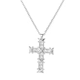 Divine Light crucifix; Crystal crucifix pendant; Elegant crystal crucifix; Religious crystal jewelry; Stunning crucifix necklace; Crystal cross necklace; Last units available; 50% discount on crucifix; Free shipping on orders; Spiritual crystal pendant; Handcrafted crystal crucifix; Unique religious jewelry; Stylish cross necklace; Crystal and silver cross; Luxurious crucifix design;