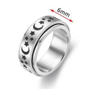 Spinner ring; Fidget spinner ring; Anxiety relief jewelry; Stress relief spinner ring; Handcrafted spinner ring; Unique spinner ring design; Spinner ring for mindfulness; Authentic spinner ring; Spinner ring for focus; Spinner ring for calming; Artisan spinner ring; Spinner ring for relaxation; Adjustable spinner ring; Stylish fidget ring; Gift for stress relief; Spinner ring for distraction; Elegant spinner ring accessory; Spinner ring for emotional balance; Healing spinner ring; Versatile spinner ring des