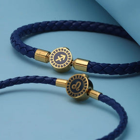 Zodiac bracelets; Moonlight bracelet; Handcrafted gemstone jewelry; Unique design inspired by lunar phases; Artisan-crafted accessory; Ethically sourced materials; Gift for astrology enthusiasts; Stylish and symbolic for everyday wear; Durable and fashionable; Beautifully designed with moonlight motifs; Unique spiritual gift; Bracelet for enhancing intuition and connection to the cosmos; Natural stones for emotional balance and celestial alignment; Lightweight and comfortable;