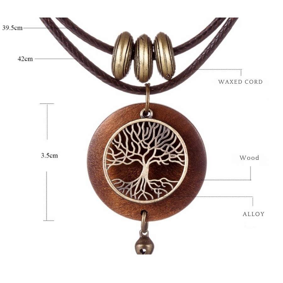 Handmade Necklace - Tree of Life | Saint Lazuli