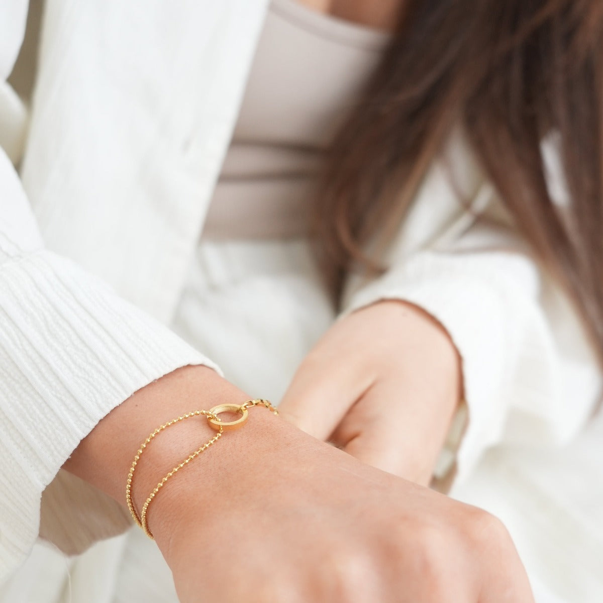 18K Gold-Plated Une Bracelet | Saint Lazuli