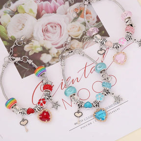 Ocean charm bracelet; Crystal love bracelet; Ocean-inspired jewelry; Healing crystal bracelet; Love and harmony bracelet; Nautical charm bracelet; Sea-themed crystal bracelet; Elegant crystal love jewelry; Ocean breeze bracelet; Crystal bracelet for love; Handcrafted ocean charm bracelet; Natural stone love bracelet; Gemstone bracelet with ocean charm; Ocean crystal bracelet; Love-infused crystal jewelry; Bohemian ocean charm bracelet;