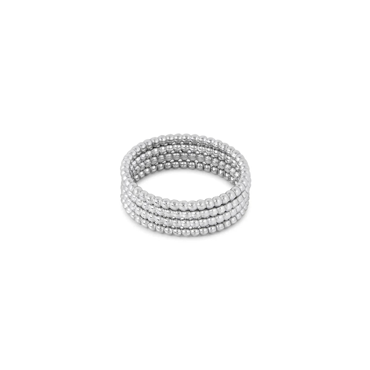 iconic spheres ring; silver jewelry; modern design ring; unique statement piece; elegant silver accessory; high-quality craftsmanship; stylish and contemporary; perfect gift for her; versatile wear; minimalist aesthetic; timeless elegance; chic fashion ring; adjustable fit; eye-catching spheres; sophisticated and sleek; luxurious appearance; refined beauty; intricate detailing; fashionable silver ring; unique gift idea; perfect for special occasions;