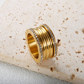 Imperial luxury ring; 18K gold plated ring; Luxury gold ring; Imperial gold ring; High-end gold jewelry; 18K gold imperial ring; Gold plated luxury ring; Premium gold plated ring; Elegant gold ring; 18K imperial luxury ring; Gold plated statement ring; Imperial design gold ring; Royal gold plated ring; 18K gold plated luxury accessory; Sophisticated gold plated ring;