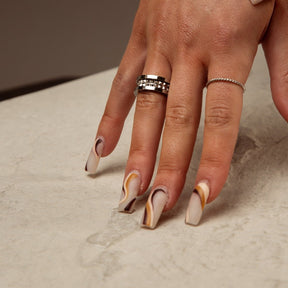 Silver twist ring; elegant twisted design; modern silver jewelry; stylish statement piece; unique spiral ring; perfect for stacking; versatile accessory for any occasion; sophisticated and chic; lightweight and comfortable; ideal gift for her; enhances everyday outfits; contemporary silver finish; unique craftsmanship; durable and long-lasting; adds a touch of elegance; great for casual or formal wear; perfect for layering with other rings;