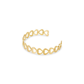 Gold-plated bracelet; elegant accessory; discreet luxury; sophisticated fashion; refined style; golden shine; delicate jewellery; luxurious detail; elegant design; impeccable finish; perfect gift; timeless fashion; versatile accessory; classic beauty; subtle glamour; feminine style; high quality; exclusive piece; golden charm; touch of elegance.