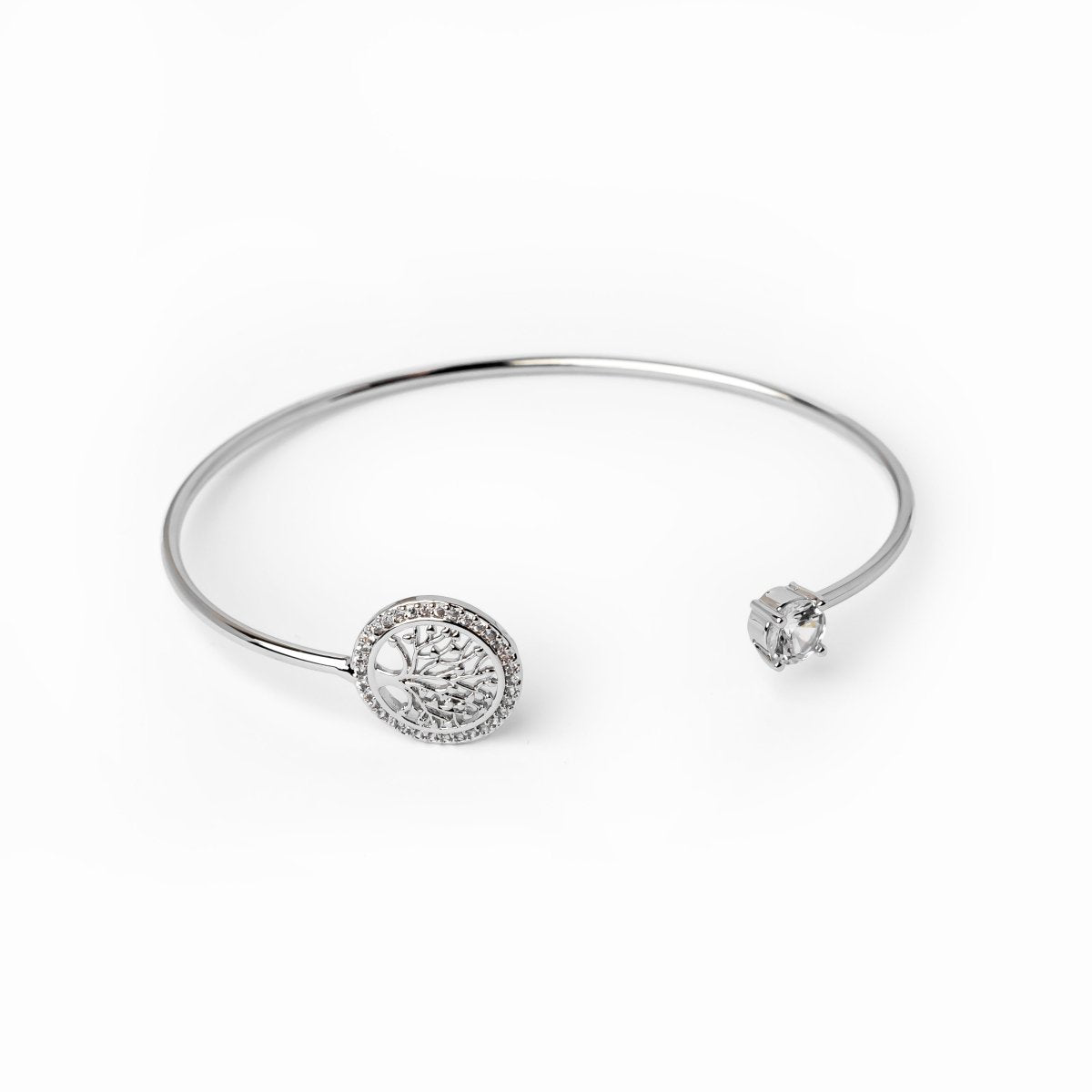 Tree of Life Bracelet - Silver | Saint Lazuli