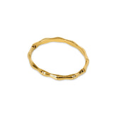 18K Gold-Plated Bamboo Bracelet | Saint Lazuli