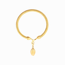 18K Gold-Plated Hana Shell Bracelet | Saint Lazuli