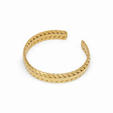 18K Gold-Plated Golden Leaves Bracelet | Saint Lazuli