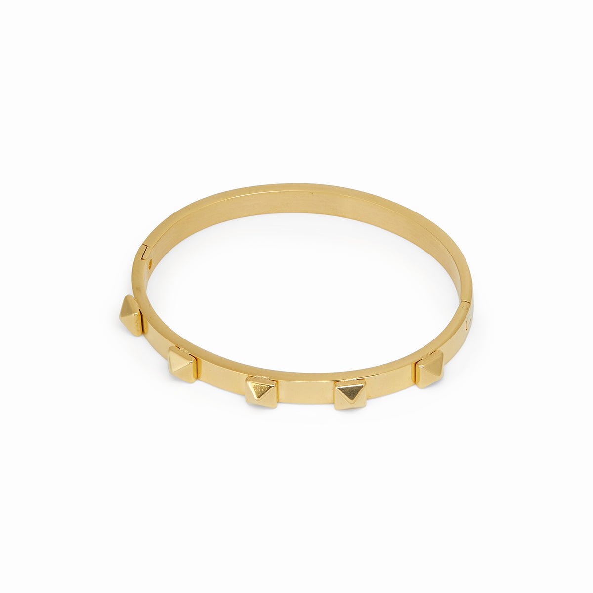 18K Gold-Plated Studded Bracelet | Saint Lazuli