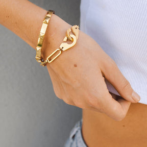 Pulseira folheada a ouro 18K | São Lazuli