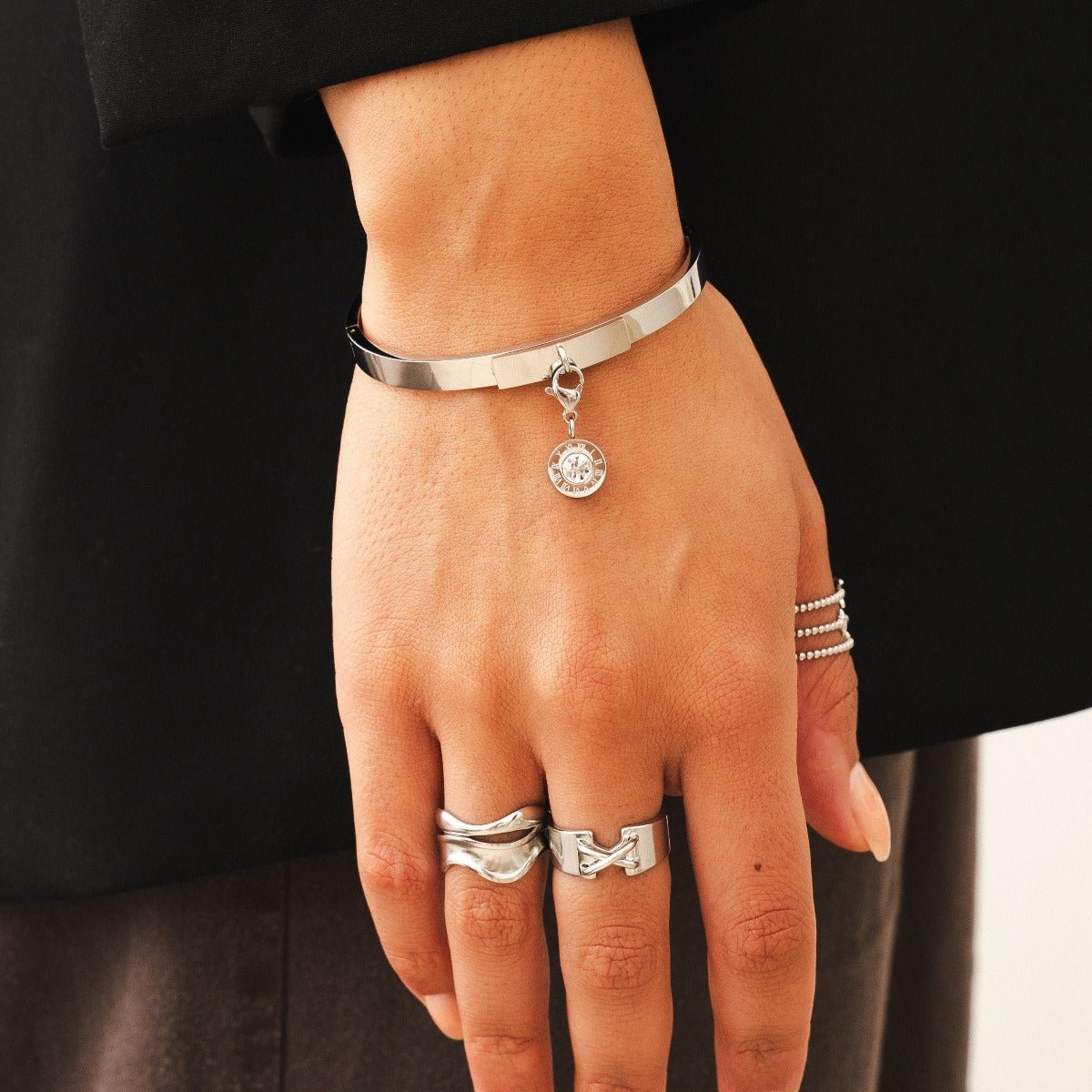 Uniq Bracelet - Silver | Saint Lazuli