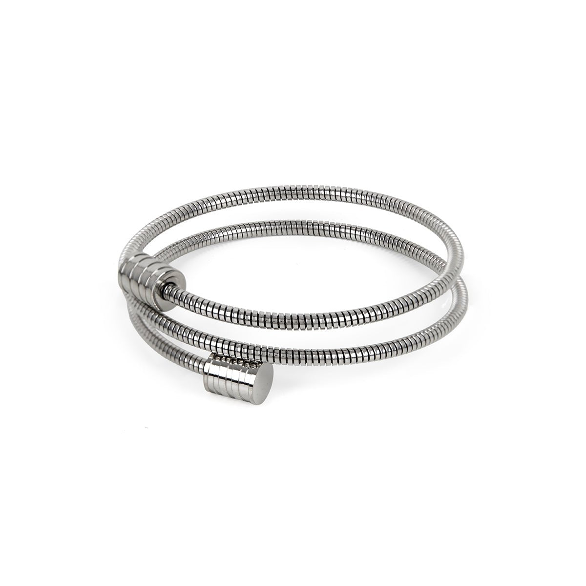 Bracelet triple spirale - Argent | Saint Lazuli