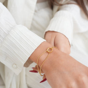 18K Gold-Plated Une Bracelet | Saint Lazuli