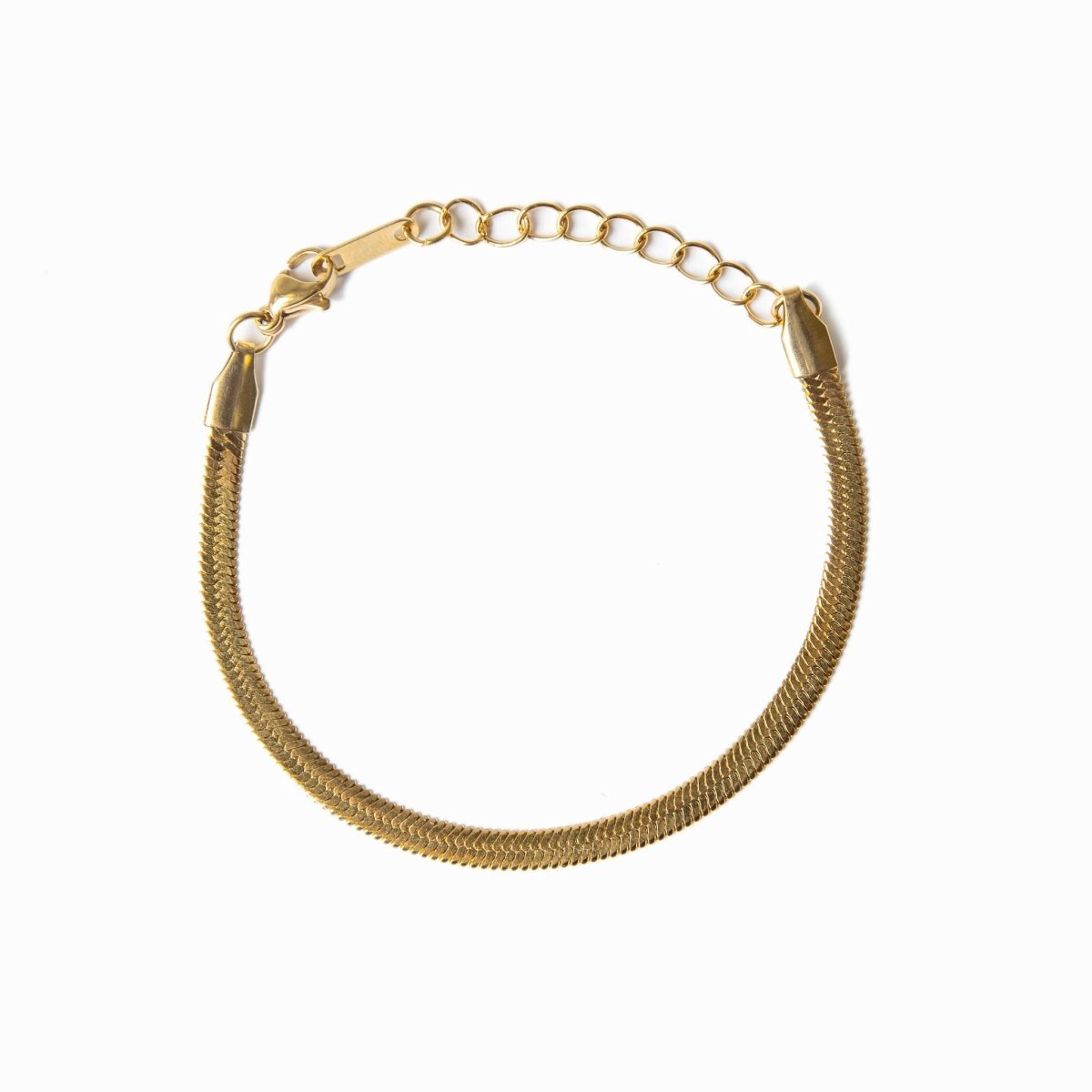 18K Gold-Plated Mesh Bracelet | Saint Lazuli