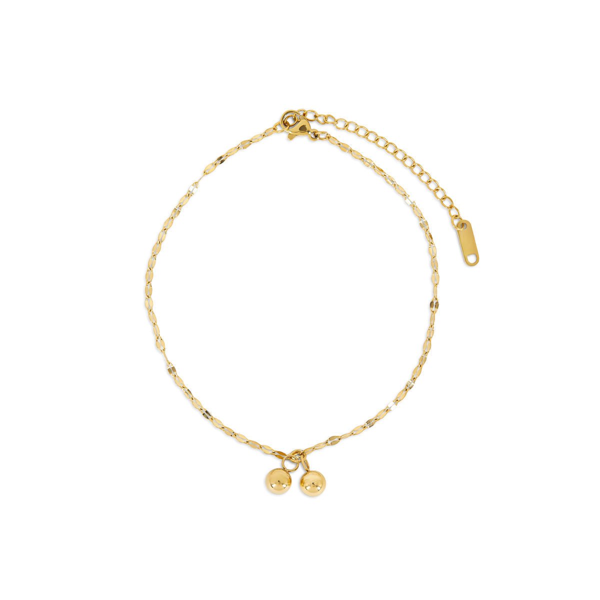 18K Gold-Plated Delicate Anklet | Saint Lazuli